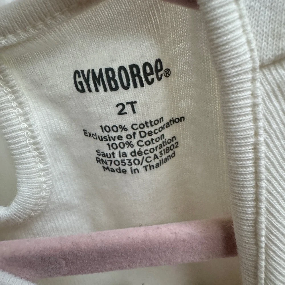 Gymboree 2T Cream Gender Neutral Polar Bear Long Sleeve Top Blouse